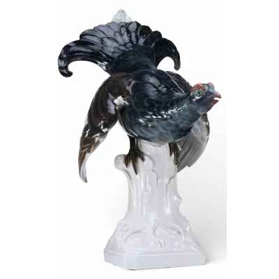 Тетерев. Германия Шварцбургские фарфоровые мануфактуры, Германия 1910-1937 гг