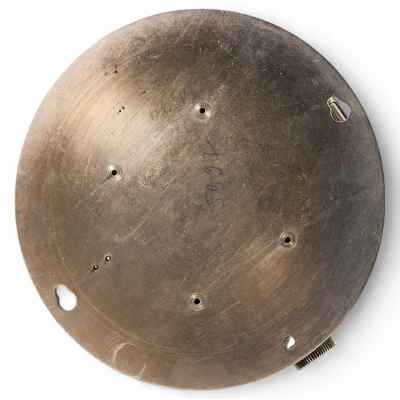 Корабельные часы никелированый корпус СССР 21,4x7,8 см.  1950-гг