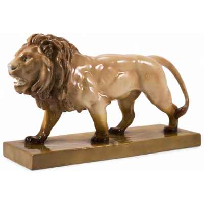 Скульптура фаянсовая «Лев» Германия середина ХХ века