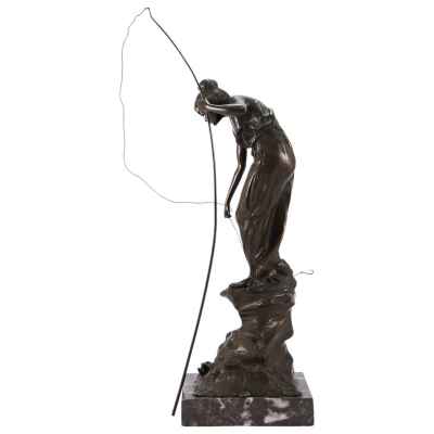 Скульптура «Рыбачка» Европа 1900-1910- гг