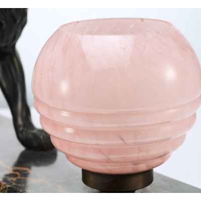 Настольная лампа «Лев» Европа Вторая четверть XX века