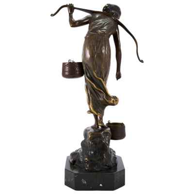 Скульптура «У источника» Европа начало ХХ века