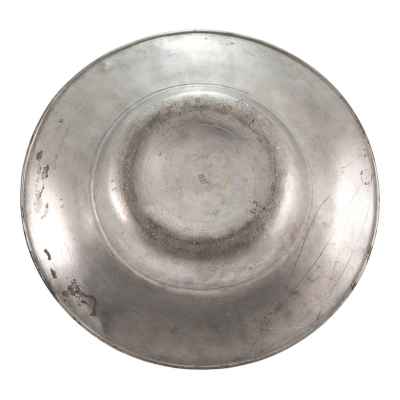 Тарелка оловянная 17 века. Петерборо, Англия Петербороу, Англия 1638
