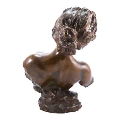 Скульптура «Бюст обнаженной» Европа начало ХХ века