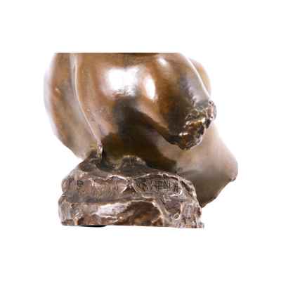 Скульптура «Бюст обнаженной» Европа начало ХХ века