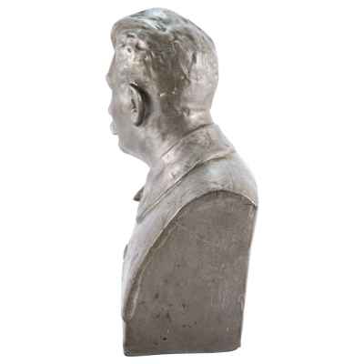 Скульптура «Бюст Сталина» СССР, завод Гжель 1938