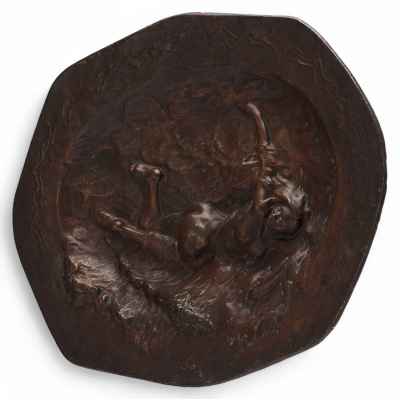 Панно «Плывущая нимфа» Европа Конец XIX- начало XX вв