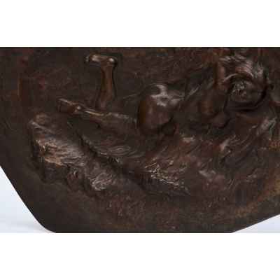 Панно «Плывущая нимфа» Европа Конец XIX- начало XX вв