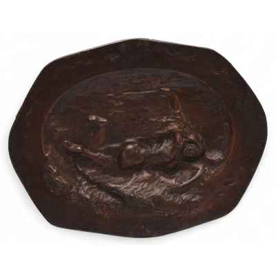 Панно «Плывущая нимфа» Европа Конец XIX- начало XX вв