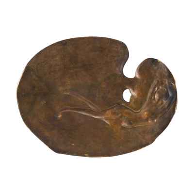 Панно «Обнаженная в цветах» Европа к. XIX- н. XX вв