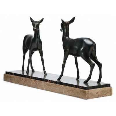 Скульптура « Олени» Европа 1920-1930-гг