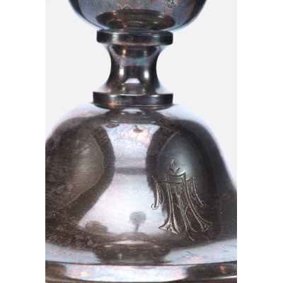 Канделябр 1896—1916 гг. Московское отделение Берндорфского завода А. Круппа 1896—1916 гг