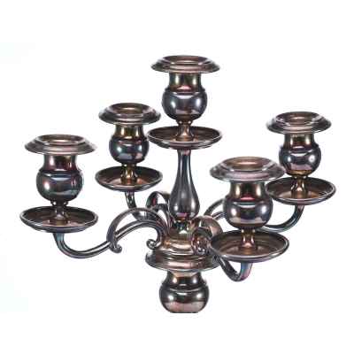 Канделябр 1896—1916 гг. Московское отделение Берндорфского завода А. Круппа 1896—1916 гг