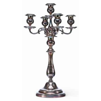 Канделябр 1896—1916 гг. Московское отделение Берндорфского завода А. Круппа 1896—1916 гг