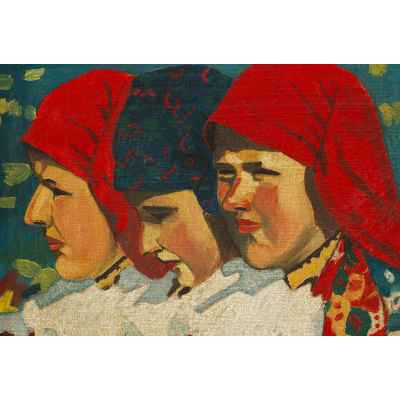 Девушки, освещенные солнцем Европа 1937