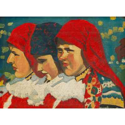 Девушки, освещенные солнцем Европа 1937