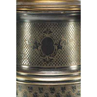 Ведерко для шампанского бронза, металл  