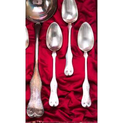 Набор суповых приборов- 1872-1922 года  