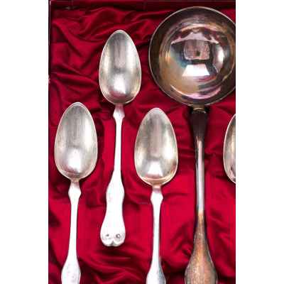 Набор суповых приборов- 1872-1922 года  