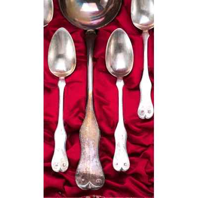 Набор суповых приборов- 1872-1922 года  
