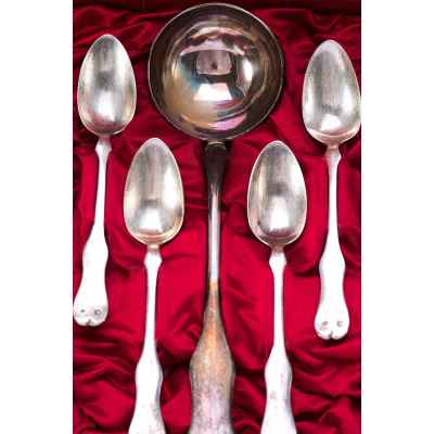Набор суповых приборов- 1872-1922 года  