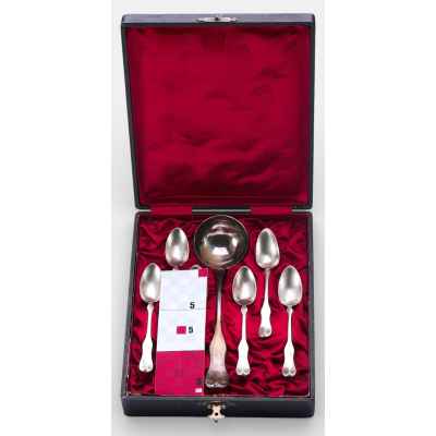 Набор суповых приборов- 1872-1922 года  