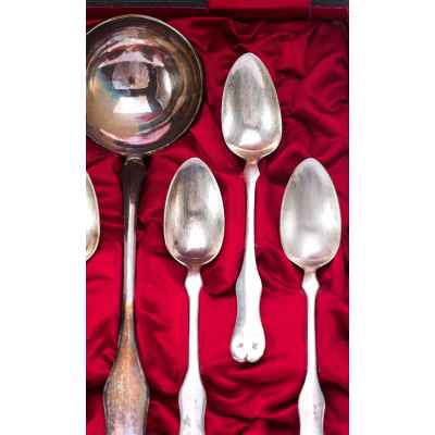 Набор суповых приборов- 1872-1922 года  