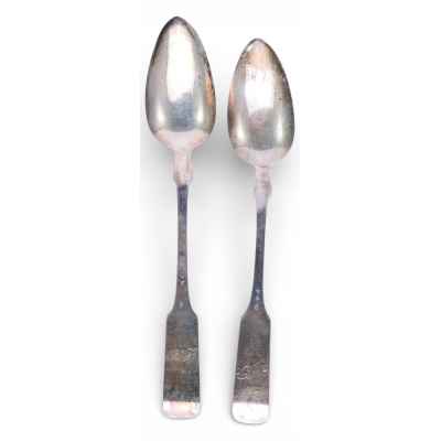 Парные чайнные ложки Германия 1860-1870-е гг