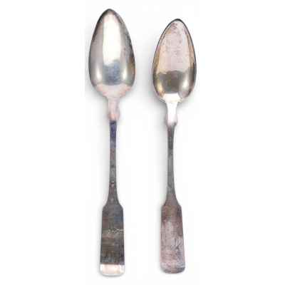 Парные чайнные ложки Германия 1860-1870-е гг