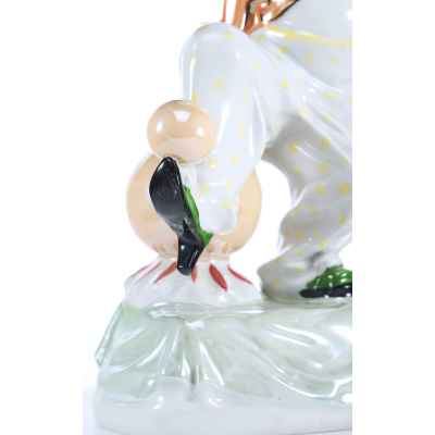 клоун, г. Вербилки г. Вербилки, Россия Исполнитель: Дмитровский фарфоровый завод 1960-70-гг