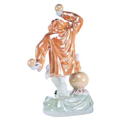 клоун, г. Вербилки г. Вербилки, Россия Исполнитель: Дмитровский фарфоровый завод 1960-70-гг