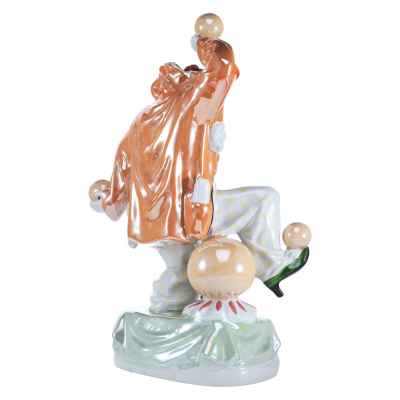 клоун, г. Вербилки г. Вербилки, Россия Исполнитель: Дмитровский фарфоровый завод 1960-70-гг