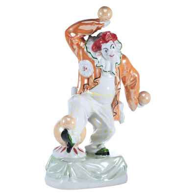 клоун, г. Вербилки г. Вербилки, Россия Исполнитель: Дмитровский фарфоровый завод 1960-70-гг