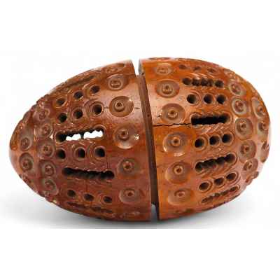 Яйцо пасхальное из светлого матового стекла.  конец XIX-начало ХХ вв