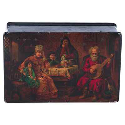 Шкатулка для чая Москва, Товарищество С.В. Перлова Конец XIX века