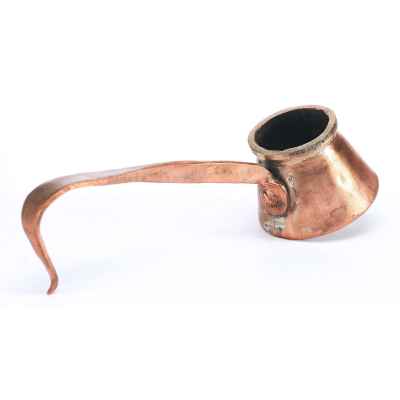 Мерка крючок П. И. Безукладников Пермь 1/100 ведра кон. XIX в. Н-13,3 см. Пермь конец XIX— начало XX вв