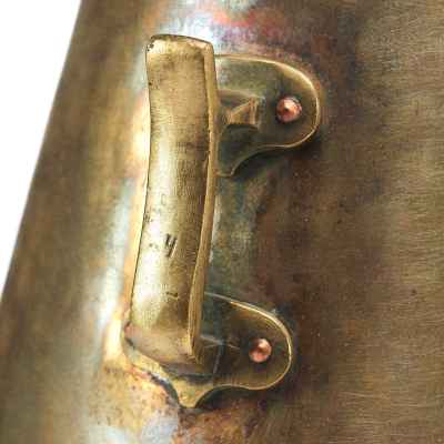 Мерное ведро Шапошниковых, латунь РИ 1880 г. Москва 1880