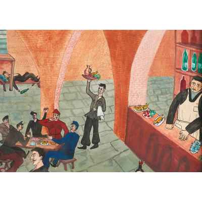 В трактире  1923-25 гг