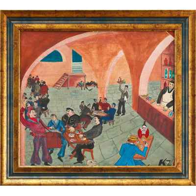 В трактире  1923-25 гг