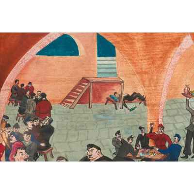 В трактире  1923-25 гг