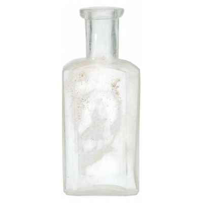 Пузырек для святого масла с изображением Симеона Верхотурского.  конец ХІХ-начало ХХ вв