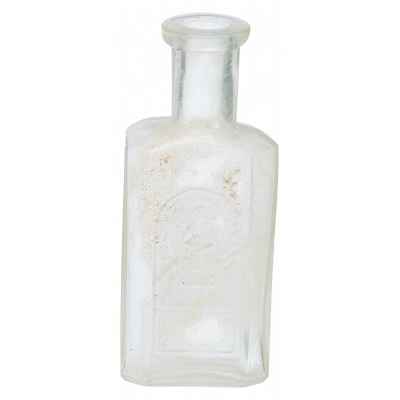 Пузырек для святого масла с изображением Симеона Верхотурского.  конец ХІХ-начало ХХ вв