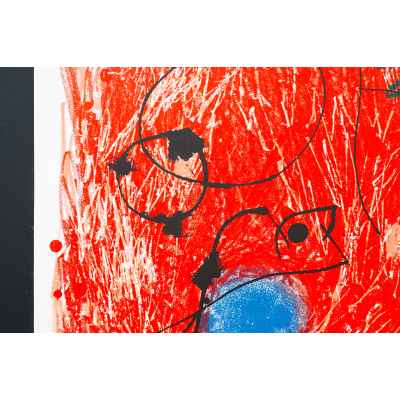 Картина «Композиция» Париж, Франция 1960-е гг