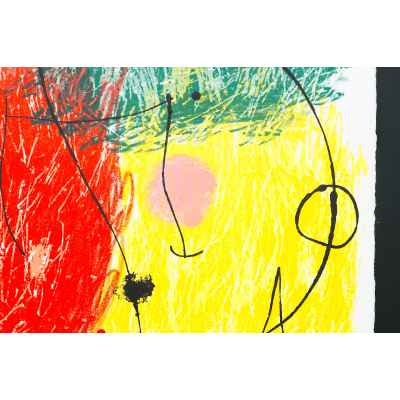 Картина «Композиция» Париж, Франция 1960-е гг