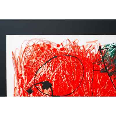 Картина «Композиция» Париж, Франция 1960-е гг