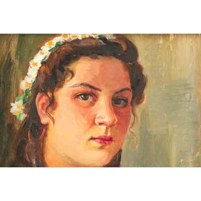 Картина Серов В. А. Женский портрет  