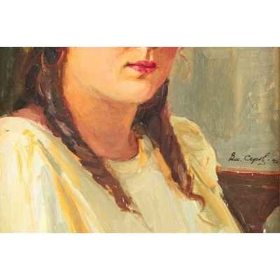 Картина Серов В. А. Женский портрет  