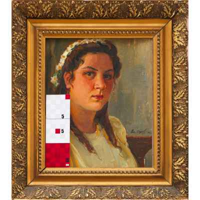 Картина Серов В. А. Женский портрет  
