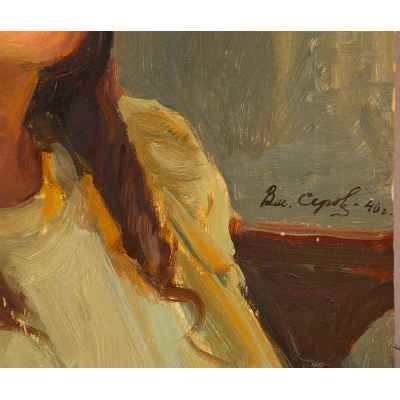 Картина Серов В. А. Женский портрет  