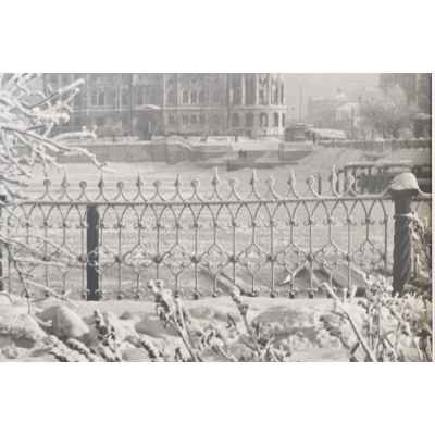 Б. С. Рябинин Фотография Вид на городской пруд Свердловск СССР 1930-е гг. 45x58,3 см. СССР. Свердловск 1930-гг